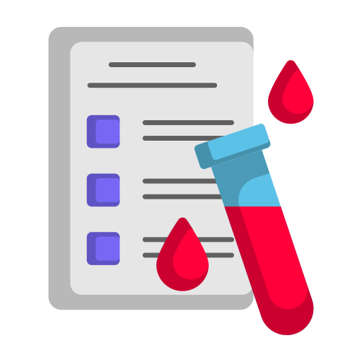 Vitamin D Blood Test Icon